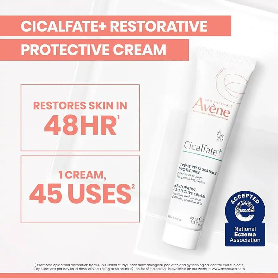 کرم ترمیم کننده سیکالفیت پلاس اون اصل (Avene Cicalfate+) — تصویر ۳