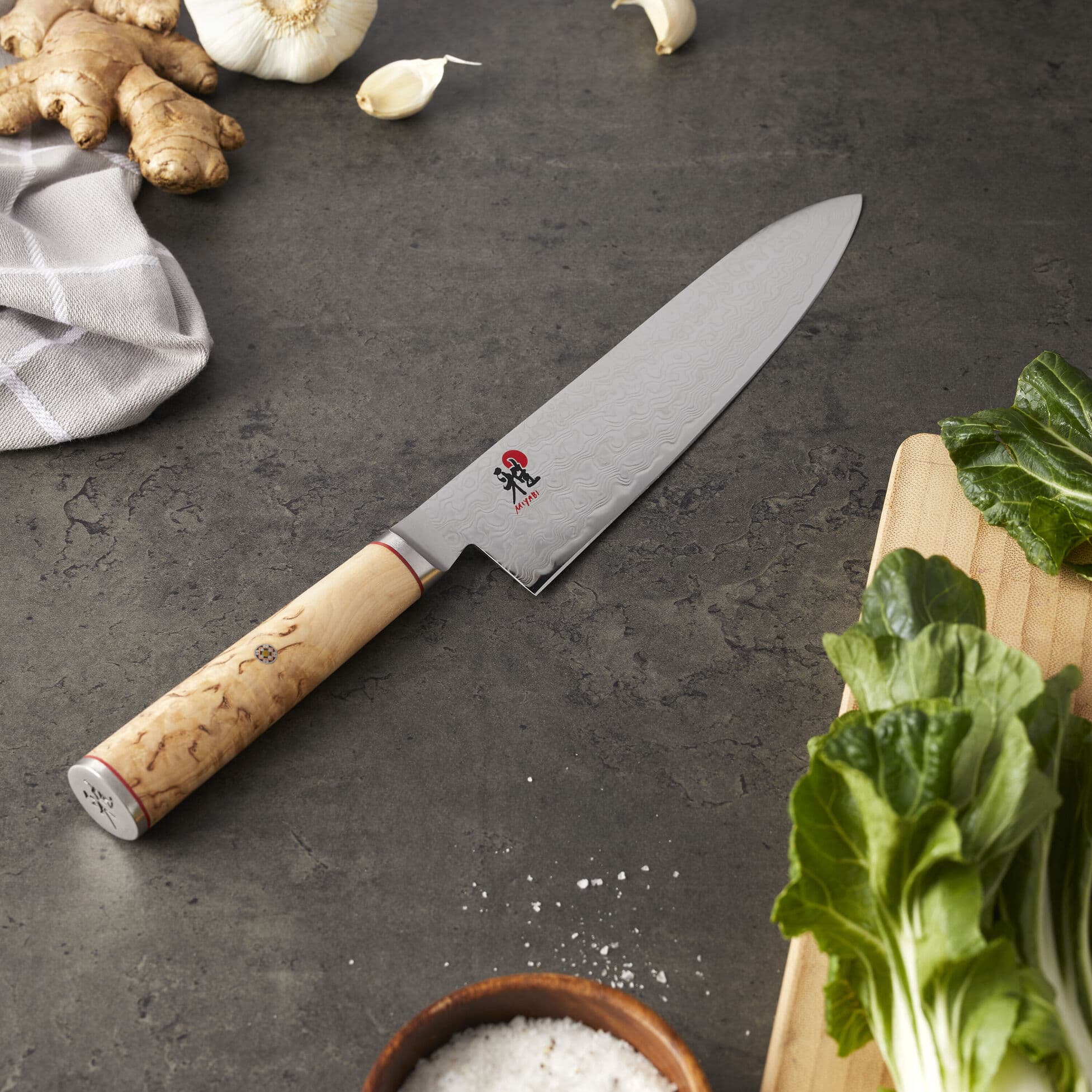 چاقوی میابی 20 سانت سرآشپز Miyabi 5000MCD B Gyutoh Knife, 20cm