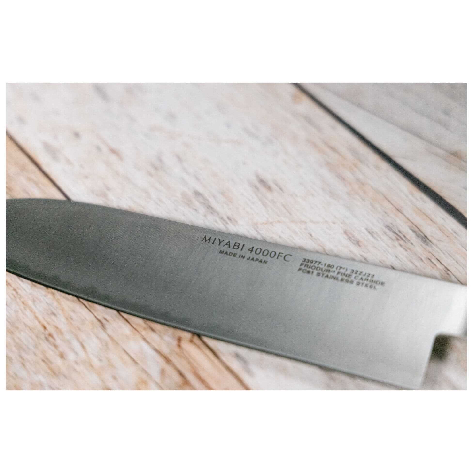 چاقوی میابی 18 سانت سانتوکو مدل کویا Miyabi Koya 4000FC Santoku Knife, 18cm — تصویر ۲