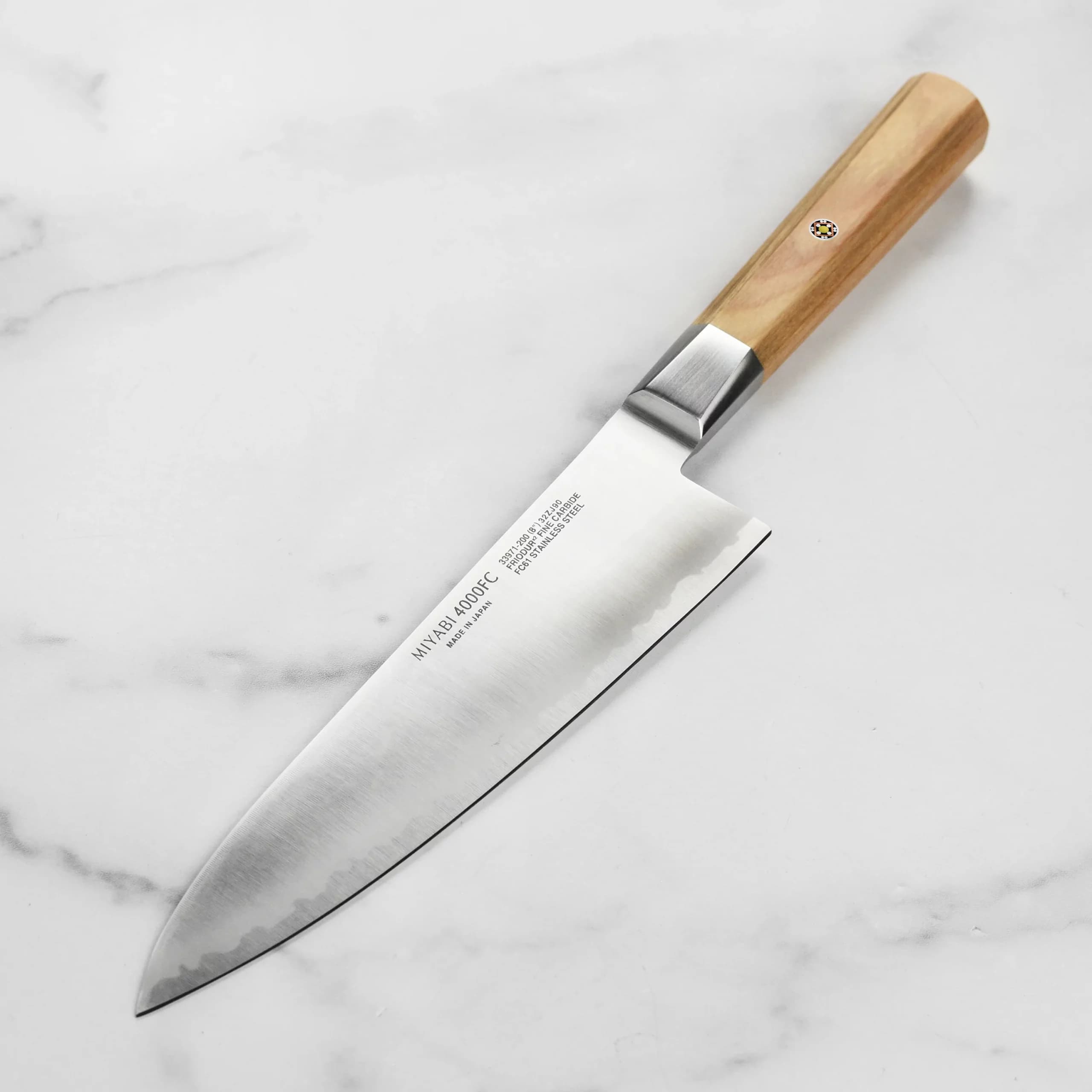 چاقوی میابی 20 سانت سرآشپز مدل کویا Miyabi Koya 4000FC Gyutoh Knife, 20cm — تصویر ۲