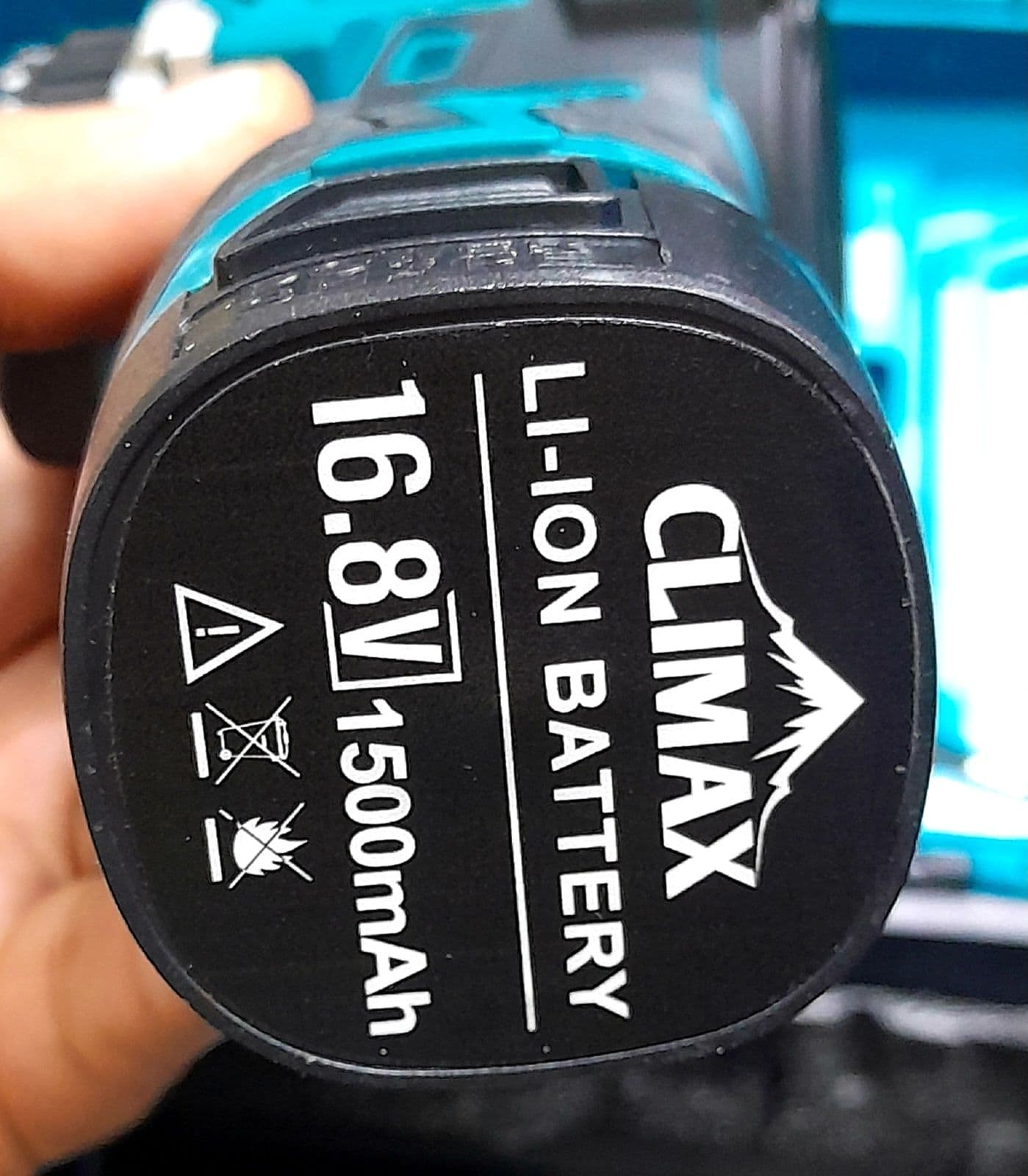 دریل چکشی شارژیبراشلس 16.8ولت مدل cx-1682BL کلایمکس — تصویر ۷