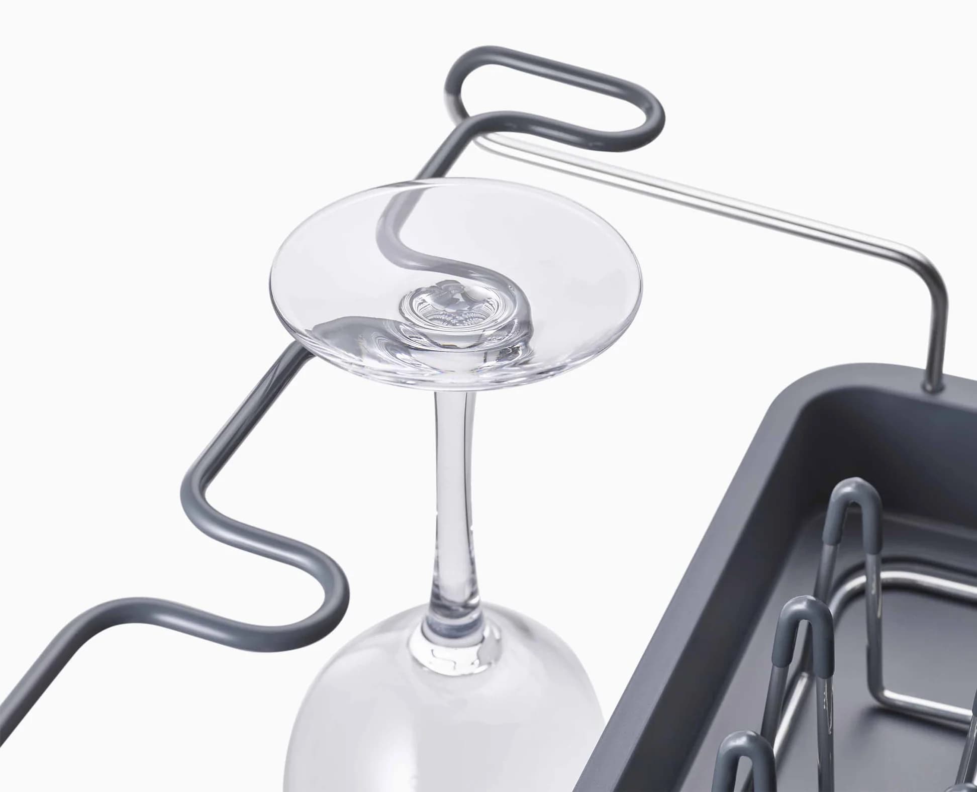 آبچکان دو طبقه جوزف جوزف مدل اکسل Joseph Joseph Excel Steel 2-Tier Dish Rack — تصویر ۵