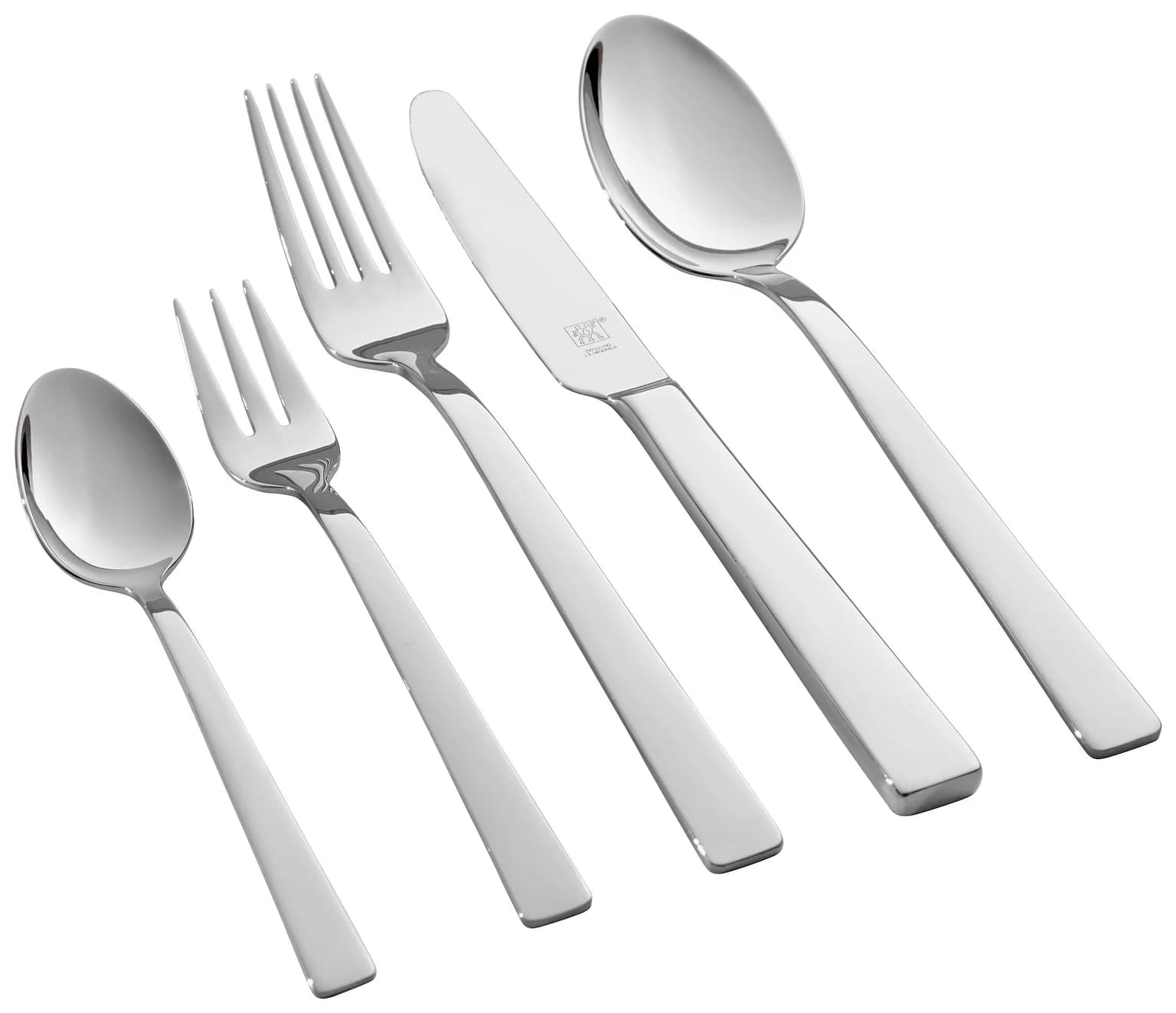 سرویس قاشق و چنگال 30 پارچه زولینگ مدل کینگ ZWILLING King 30-pc Flatware Set, 18/10 Stainless Steel — تصویر ۴