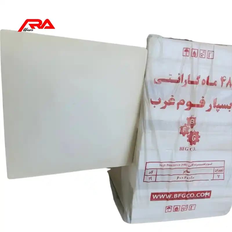 فوم سرد مبلی بسپار فوم غرب یک رو عدسی سایز 10*60*60 — تصویر ۲