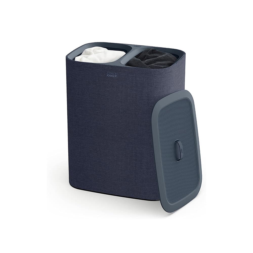 سبد لباس رختکن جوزف جوزف 90 لیتری مدل توتا مشکی Joseph Joseph Tota Black Laundry Separation Basket, 90 l — تصویر ۲
