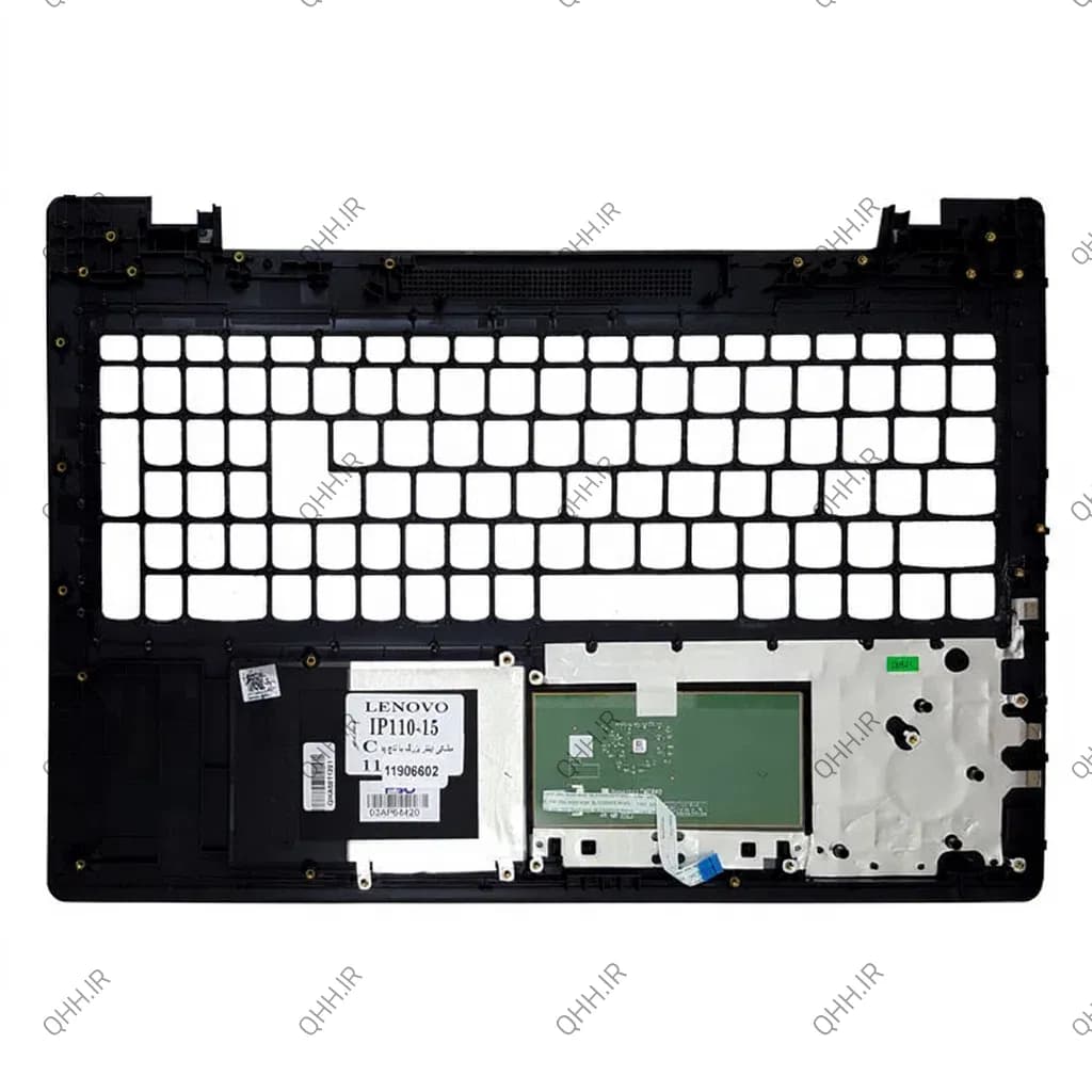 قاب کنار کیبرد لپ تاپ لنوو IdeaPad 110-15ACL مشکی-Space کوچک به همراه تاچ پد — تصویر ۵