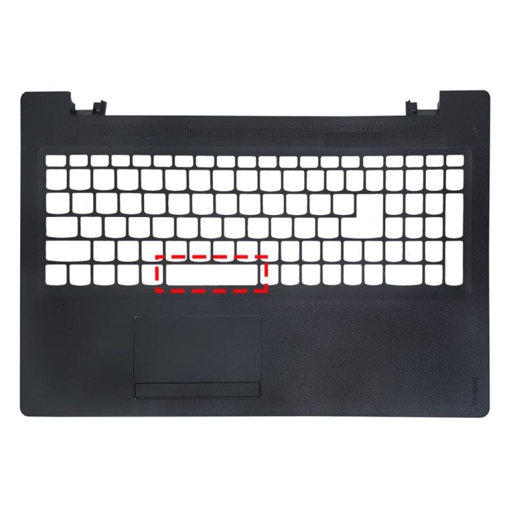 قاب کنار کیبرد لپ تاپ لنوو IdeaPad 110-15ACL مشکی-Space کوچک به همراه تاچ پد