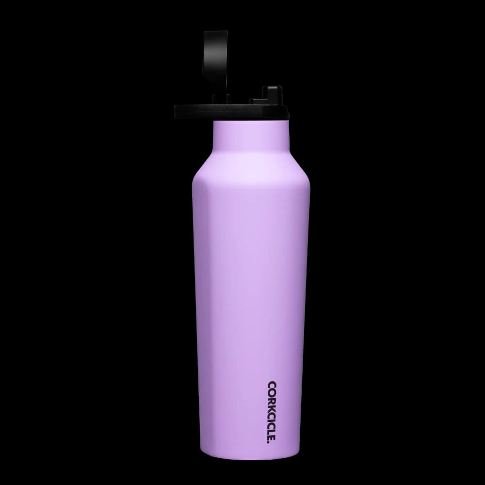 بطری آب سرد و گرم نگهدارنده کورکسیکل بنفش Corkcicle Series A Sport Canteen, 946 ml-lilac — تصویر ۳