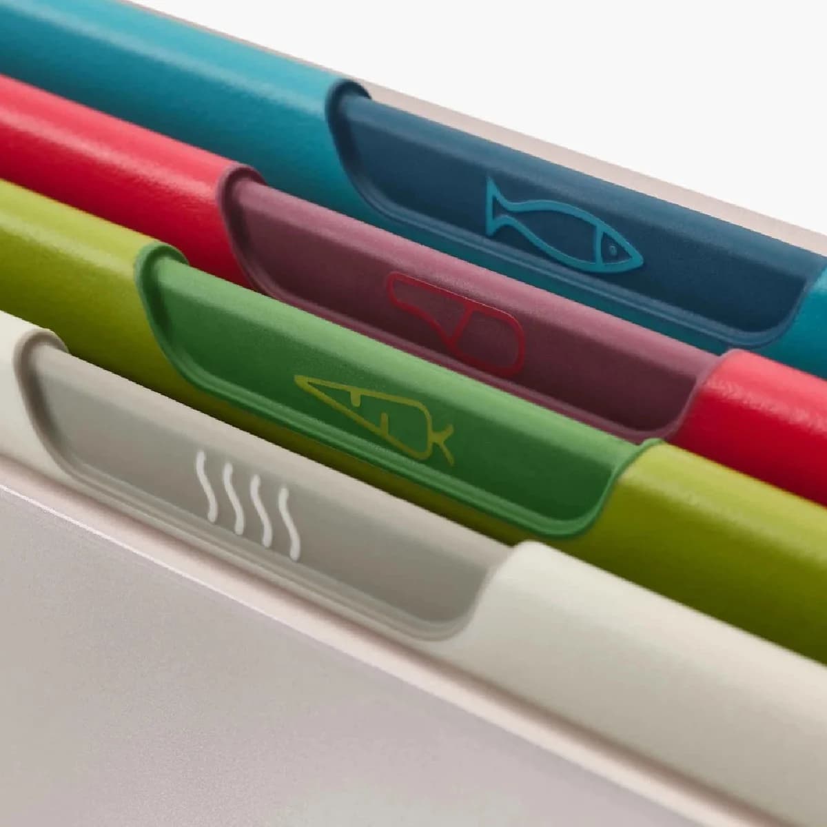 ست 5 عددی تخته برش نشان دار جوزف جوزف Joseph Joseph Folio Large Chopping Boards, Set of 5, Multicolour — تصویر ۲