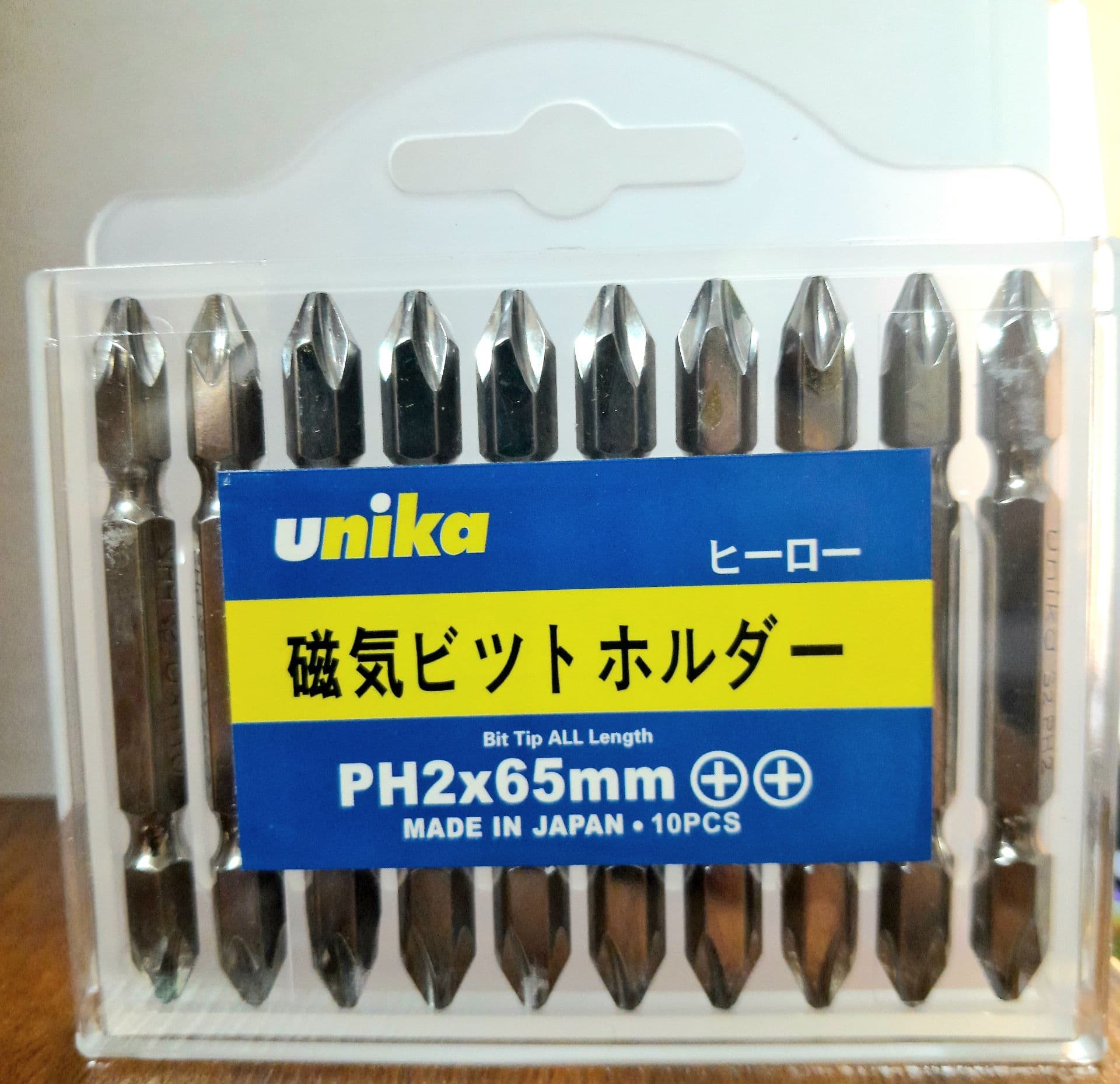 نوک پیچ گوشتی چهارسو ژاپنی اصلUNIKAدانه ای150 — تصویر ۵