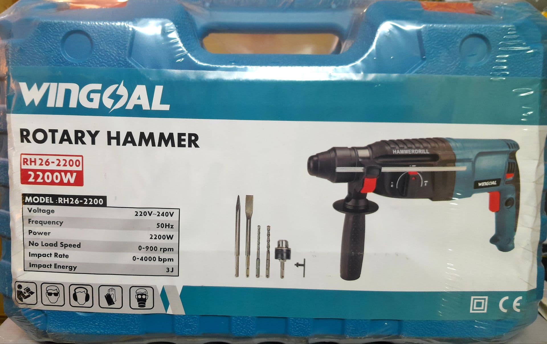 تخریب سه کاره VINGOAL 2200WمدلRH26