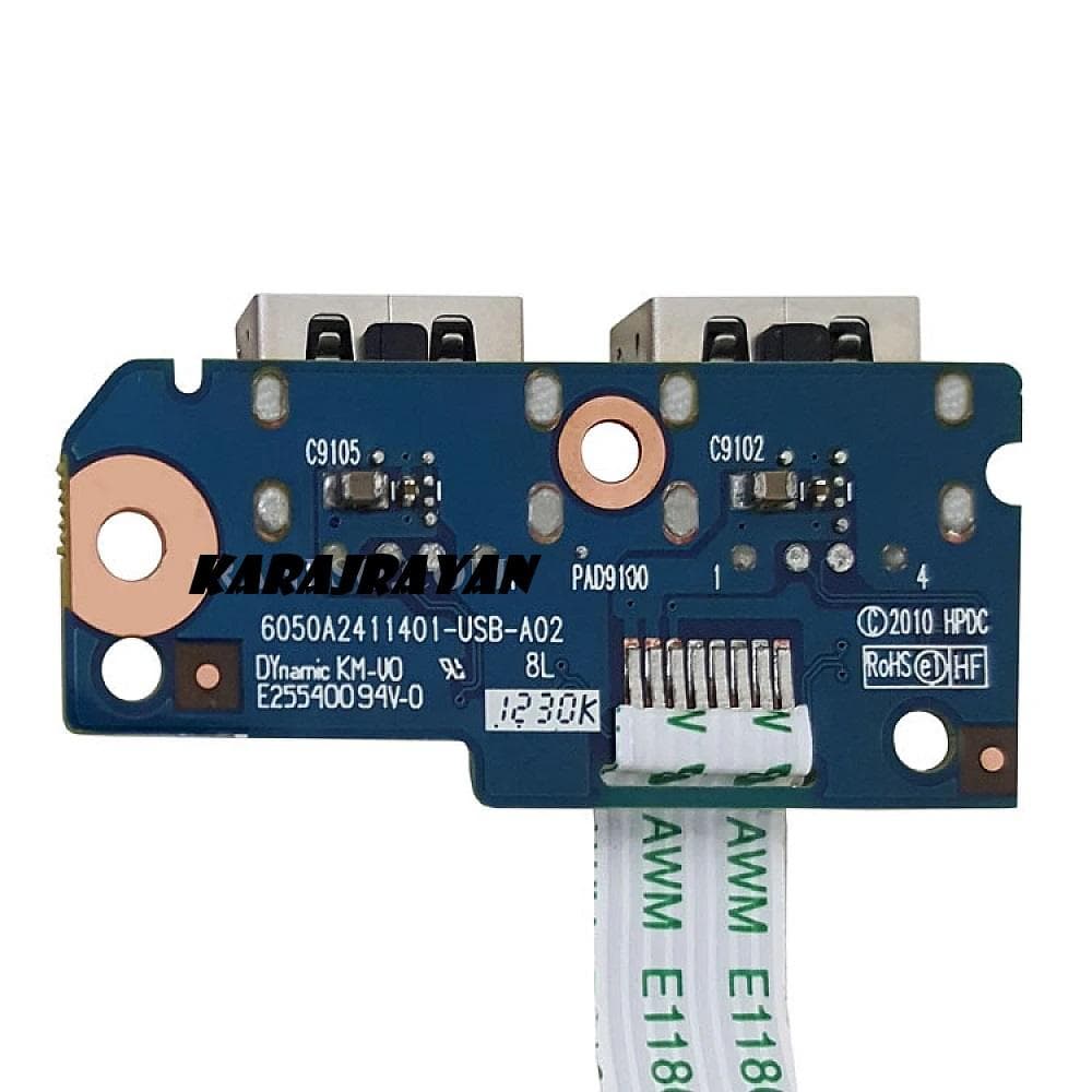 برد یو اس بی لپ تاپ اچ پی ProBook 4530-6050A2411401 — تصویر ۳
