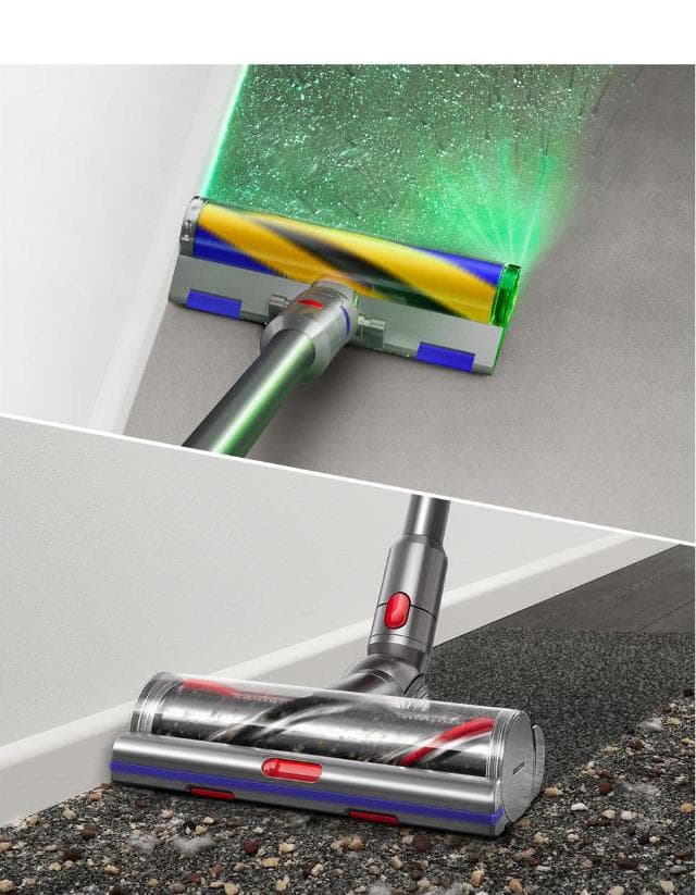 جارو برقی شارژی دایسون مدل Dyson v15 detect absolute vacuum v15 — تصویر ۴