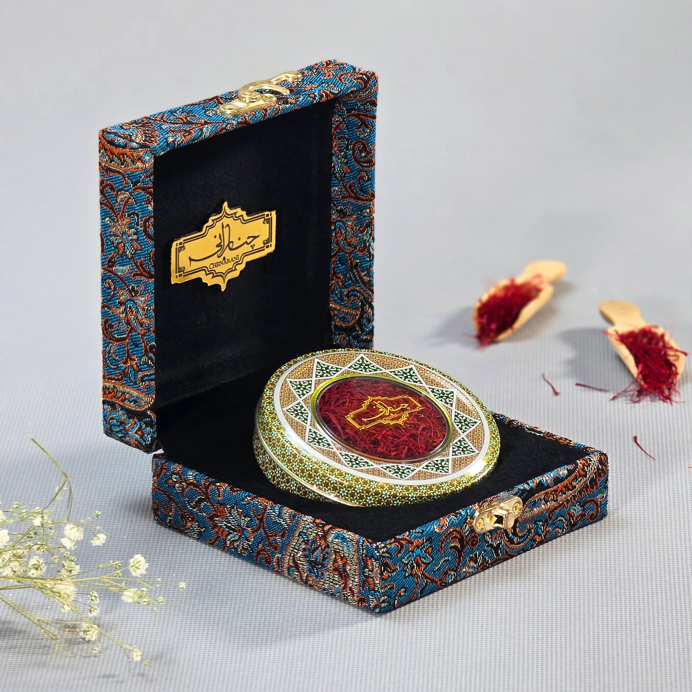 پک زعفران کادویی نگین10