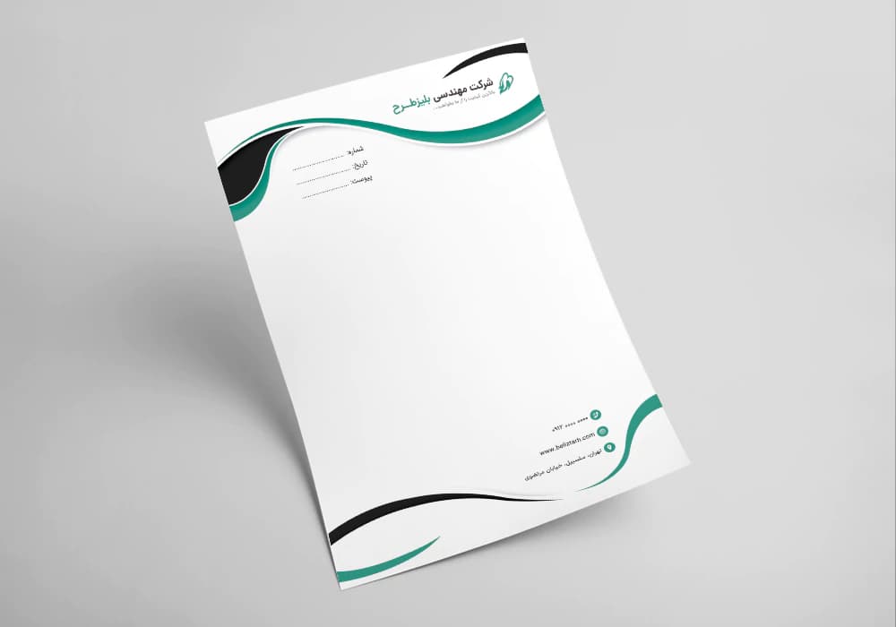 مجموعه پکیج سربرگ شرکت لایه باز 13 عددی — تصویر ۳