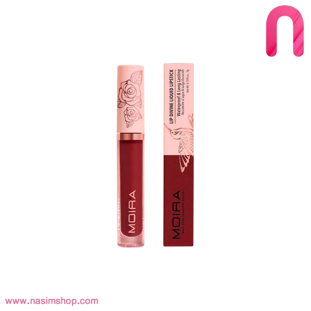 رژ لب مایع ضد آب Lip Divine مویرا