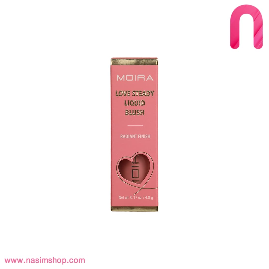 رژگونه مایع Love Steady رنگ Honey pie 03 مویرا — تصویر ۳