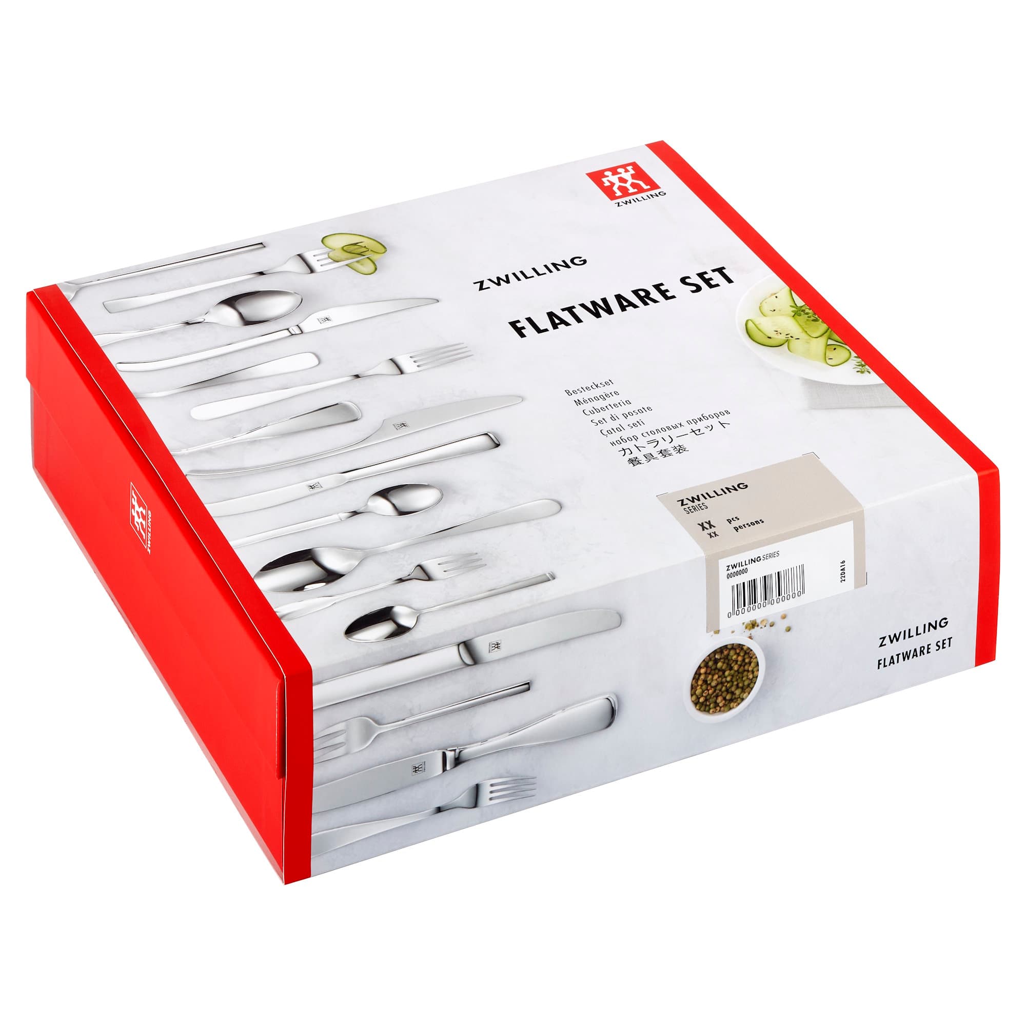 سرویس قاشق و چنگال زولینگ مدل کینگ ۱۰۰ پارچه مناسب برای ۱۸ نفر ZWILLING KING CUTLERY SET 100 PCS — تصویر ۲