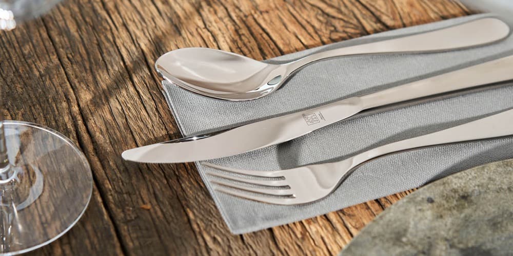 سرویس قاشق و چنگال زولینگ مدل کینگ ۱۰۰ پارچه مناسب برای ۱۸ نفر ZWILLING KING CUTLERY SET 100 PCS — تصویر ۵