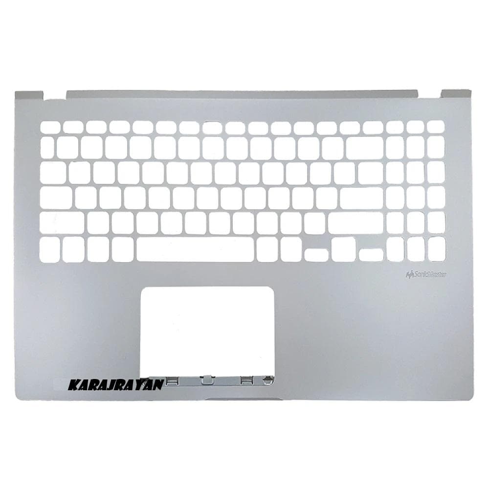 قاب کنار کیبرد لپ تاپ ایسوس VivoBook X509 نقره ای