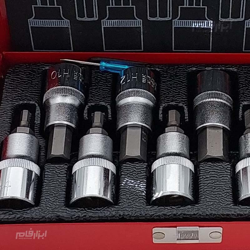 جعبه بکس 9 عددی آلنی شش گوش H هانسول مدل HS8558 — تصویر ۳