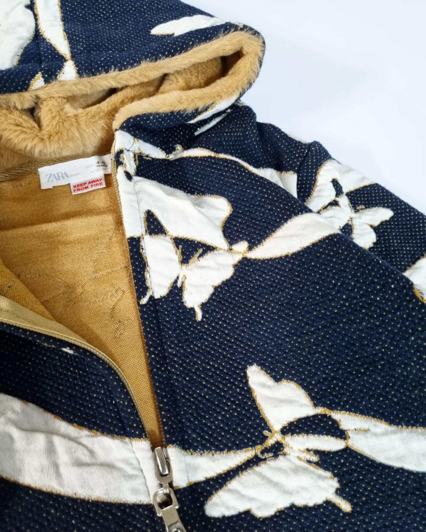 سرهمی بچه گانه دخترانه گرم زارا — تصویر ۵
