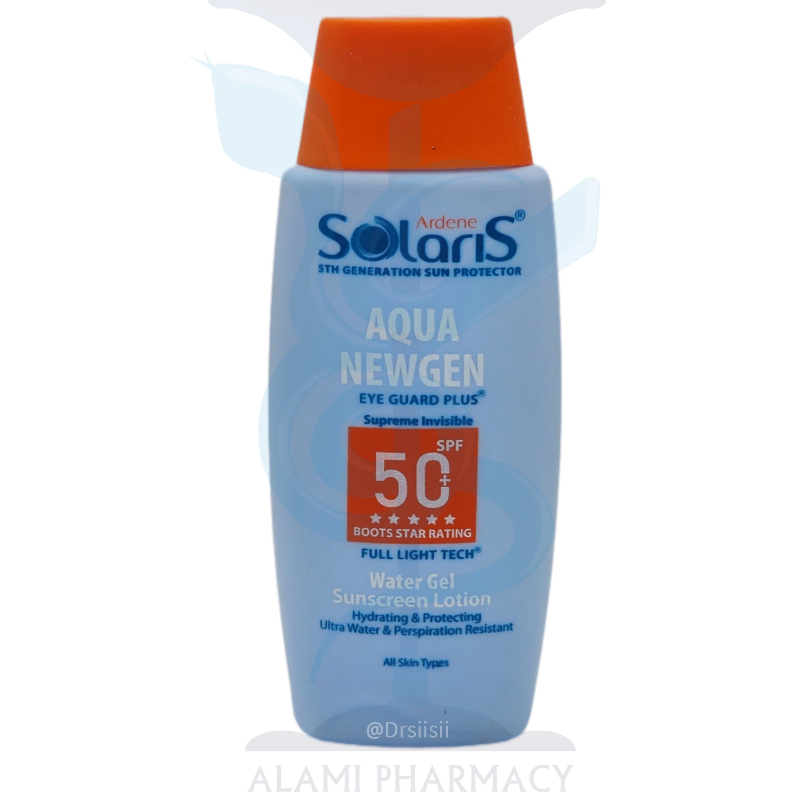 لوسیون ضد آفتاب آکوا نیوژن آردن سولاریس +SPF50 فاقد چربی 100 میلی لیتر — تصویر ۴