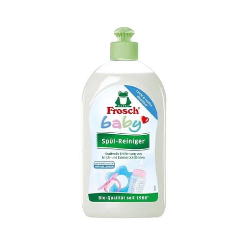 محلول شستشو و استريل شيشه شير و ظروف نوزاد FROSCH حجم 500 ميل