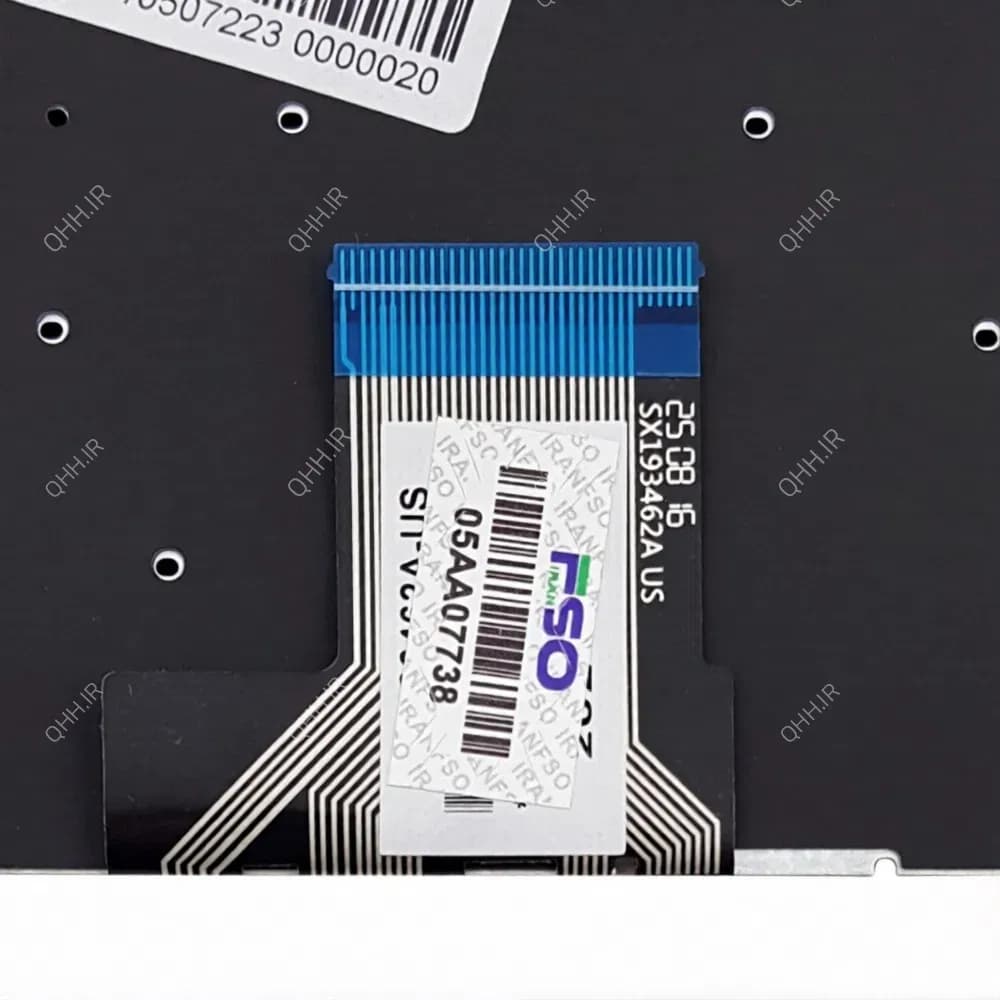 کیبرد لپ تاپ ایسوس TUF Gaming FX505 مشکی-اینترکوچک-بابک لایت-بدون فریم با کلید پاور — تصویر ۱۲