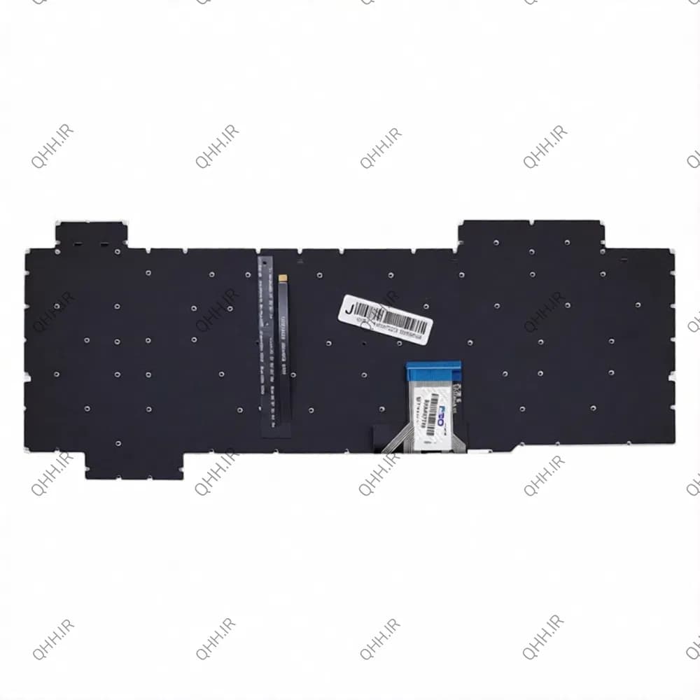 کیبرد لپ تاپ ایسوس TUF Gaming FX505 مشکی-اینترکوچک-بابک لایت-بدون فریم با کلید پاور — تصویر ۱۱