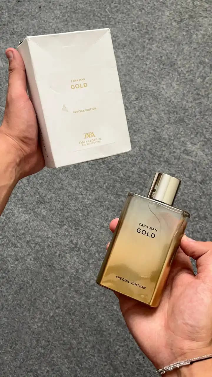 عطر مردانه زارا Zara Gold Special Edition