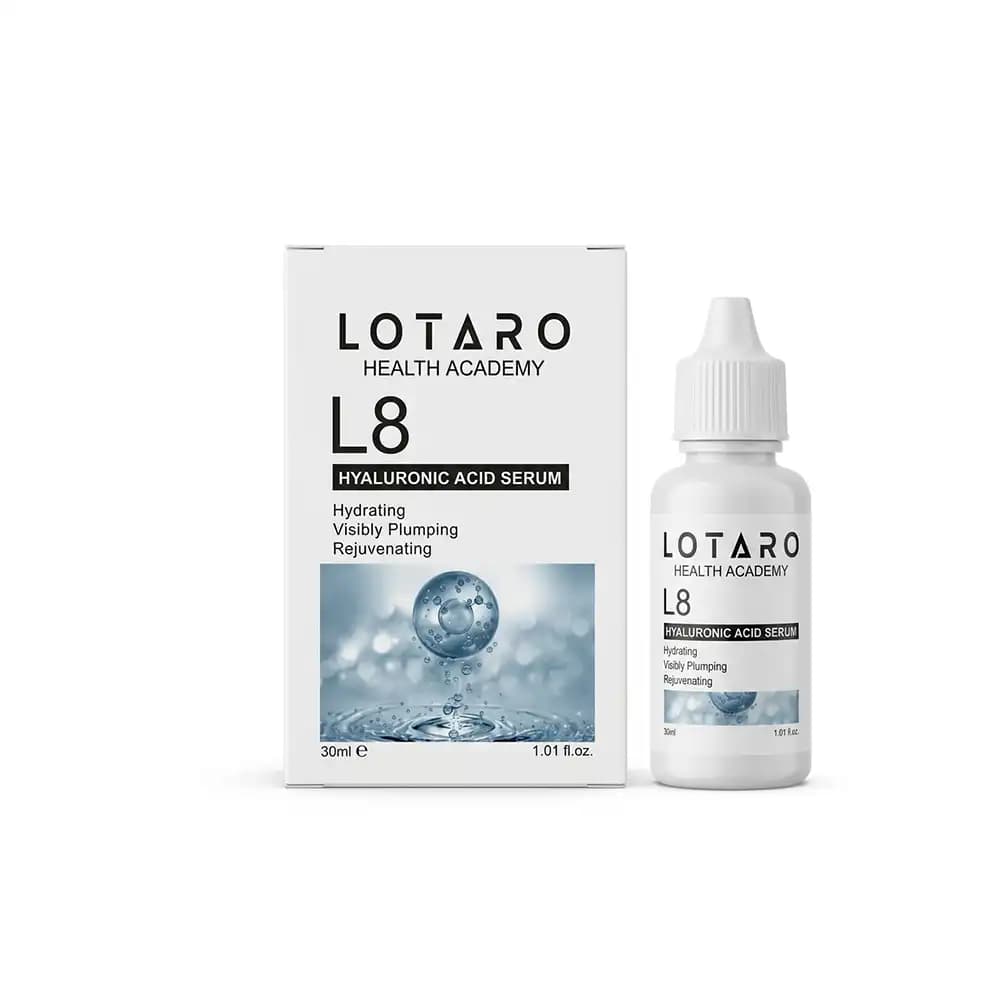 سرم هیالورونیک اسید لوتارو مدل L8 (حجم ۳۰ میلی‌لیتر)
