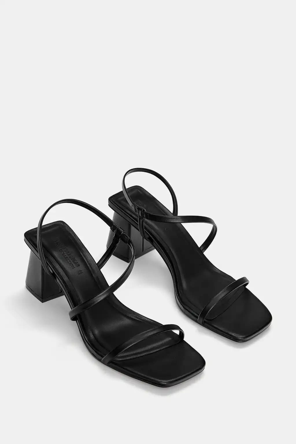 کفش پاشنه بلند Pull&Bear مدل Strappy Heeled Sandals — تصویر ۲