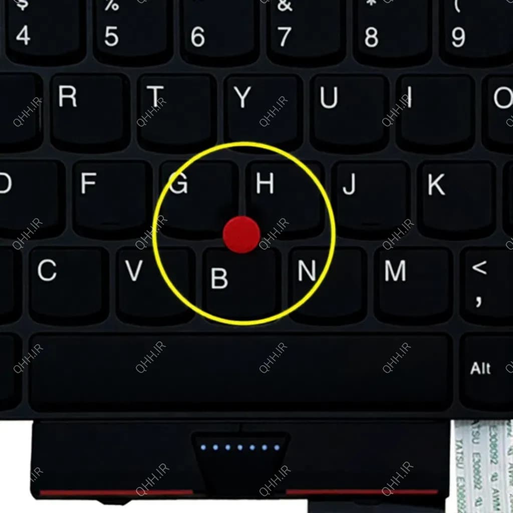 کیبرد لپ تاپ لنوو ThinkPad Edge E530 با موس-با فریم — تصویر ۸