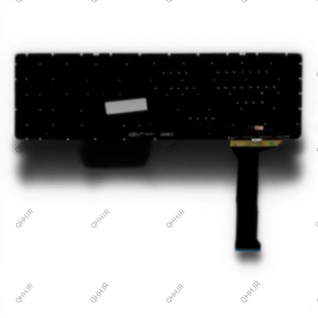 کیبرد لپ تاپ ایسوس ROG GL552 مشکی-اینترکوچک-بابک لایت و کلید پاور — تصویر ۵
