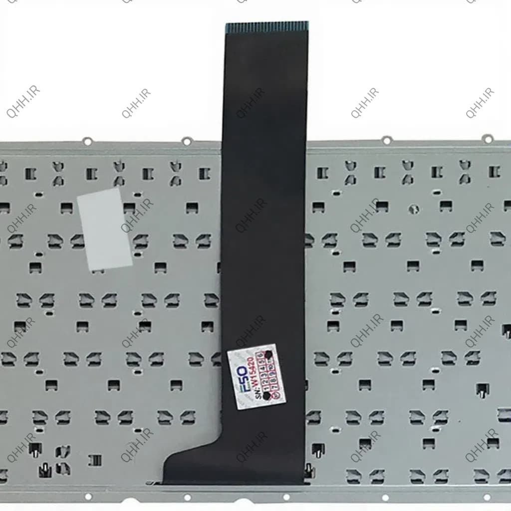 کیبرد لپ تاپ ایسوس X450 مشکی-اینترکوچک بدون فریم — تصویر ۶