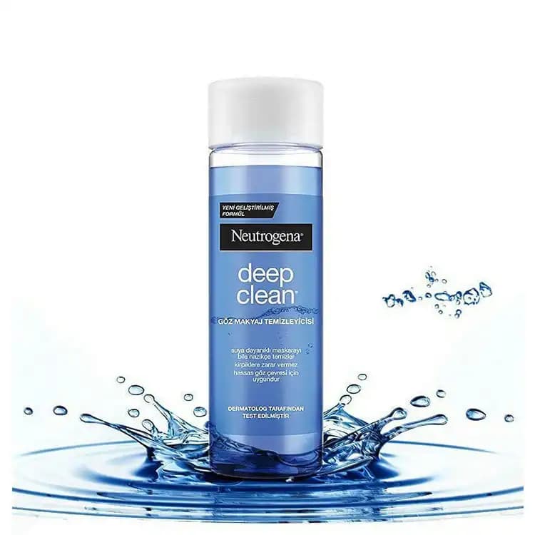 محلول آرایش پاک کن چشم نوتروژینا مدل Deep Clean — تصویر ۲