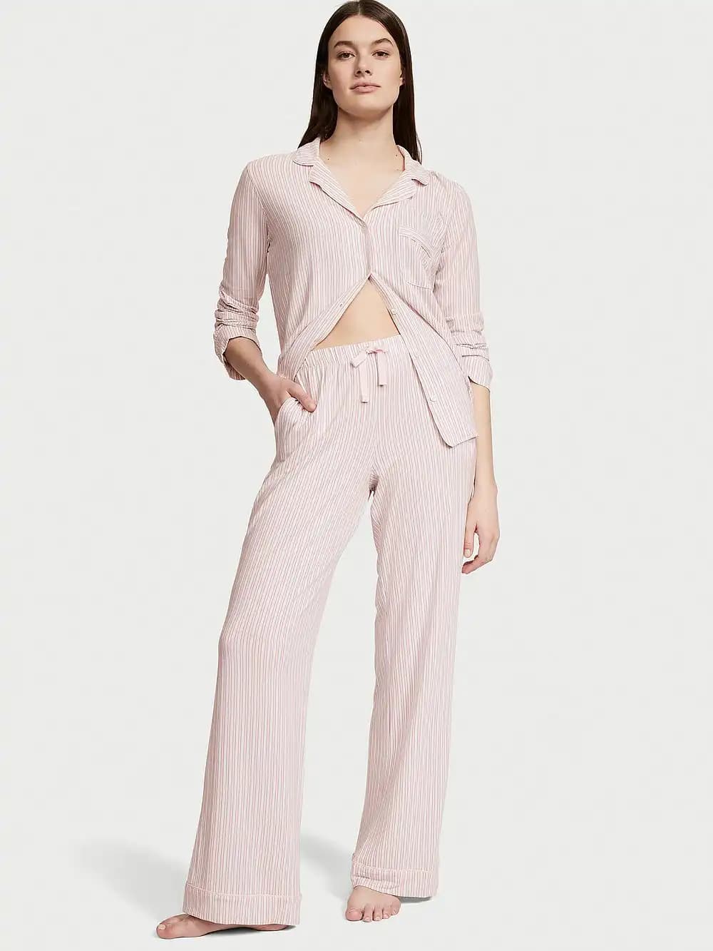 لباس خواب ویکتوریا سکرت مدل Long Modal Pajamas — تصویر ۶