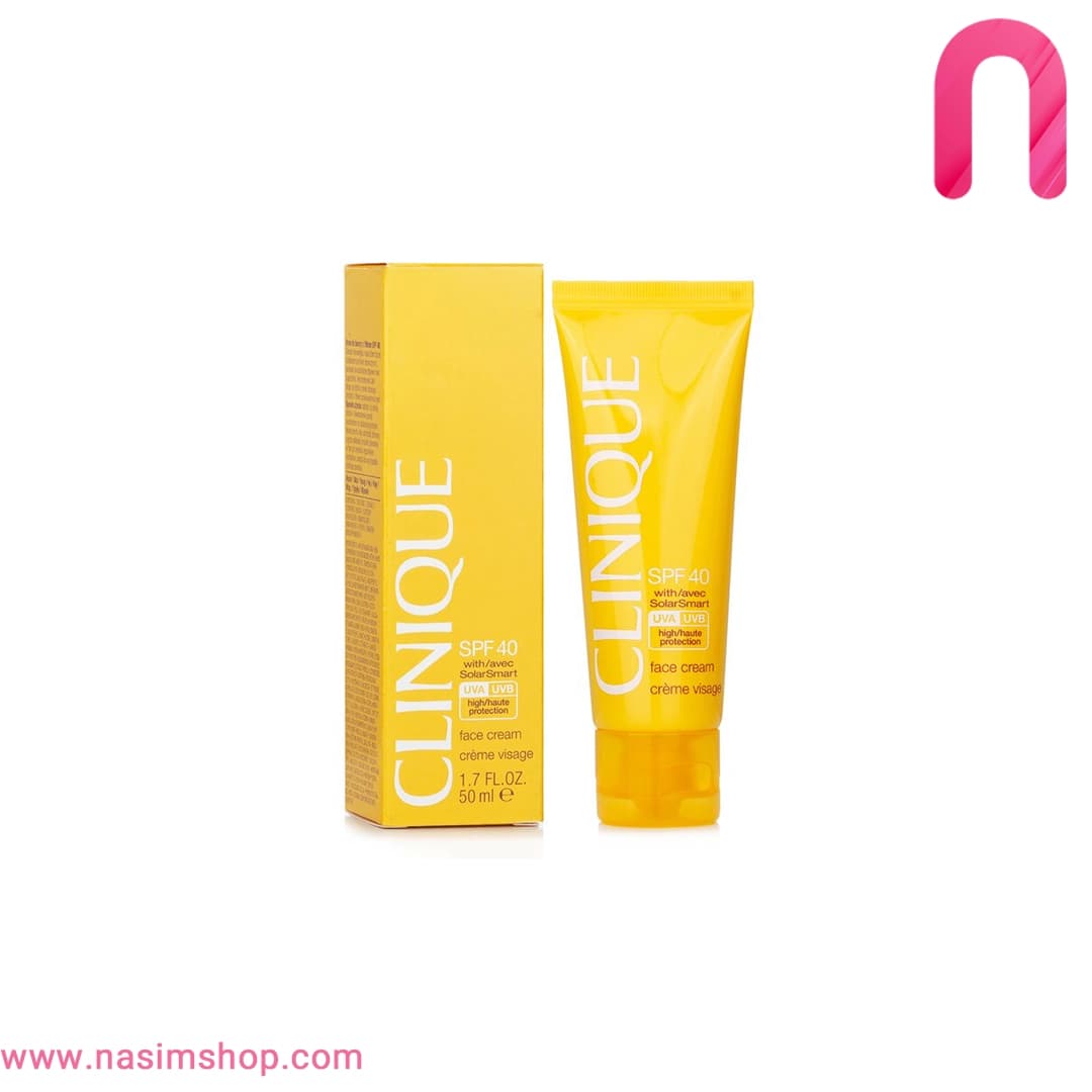 کرم ضد آفتاب مدل سولار اسمارت SPF40 کلینیک