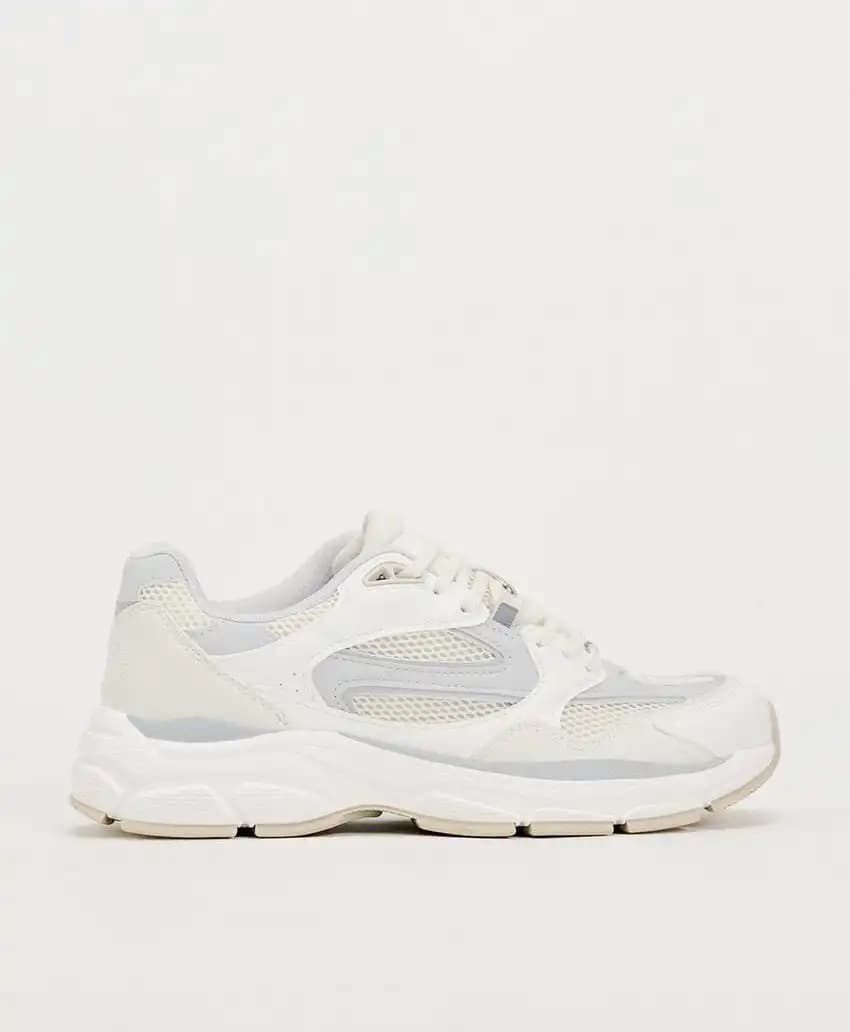 کفش اورجینال Zara مدل Contrast Running Trainers