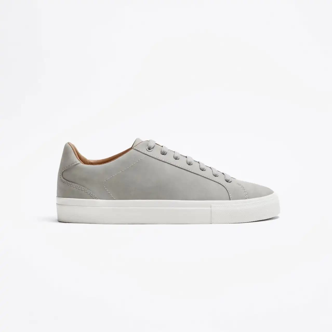 کفش اورجینال Zara مدل Minimalist Lace-Up Trainers