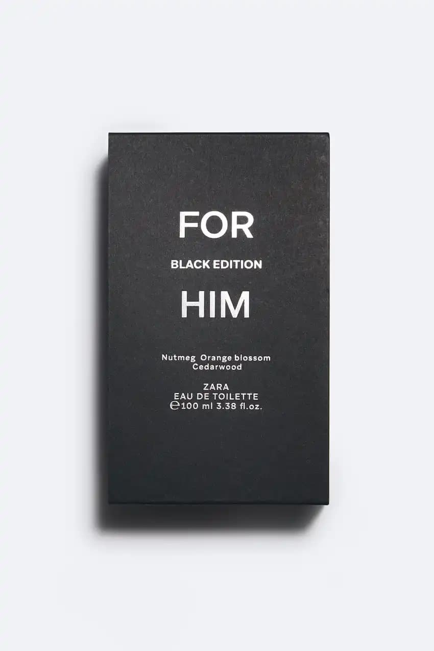 عطر مردانه زارا For Him Black Edition — تصویر ۳