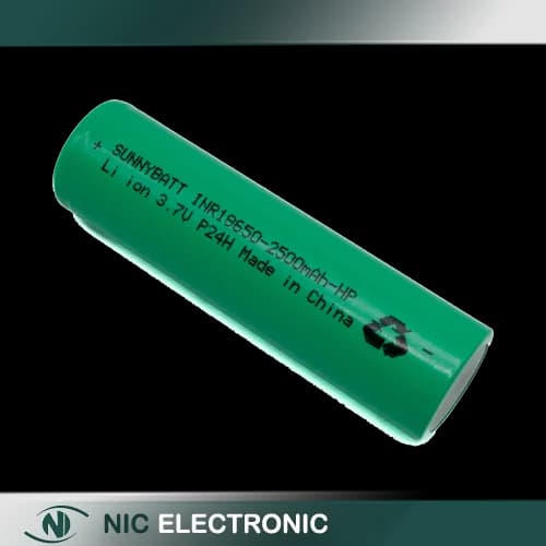 باتری لیتیوم یون BAT 3.7V 2500MAH (18650) 10C