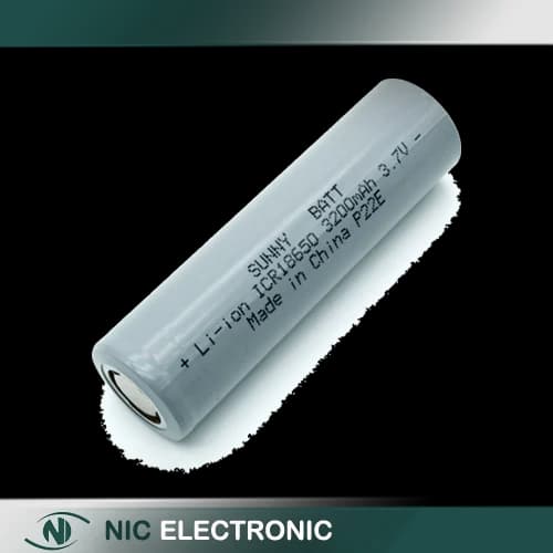 باتری لیتیوم یون BAT 3.7V 3200MAH (18650) 3C