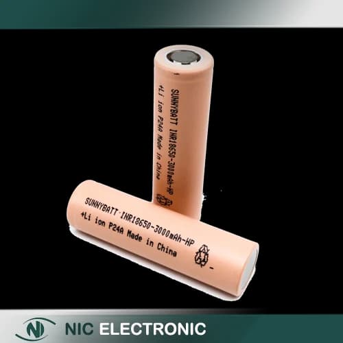 باتری لیتیوم یون BAT 3.7V 3000MAH (18650) 10C