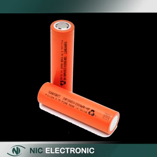 باتری لیتیوم یون BAT 3.7V 2000MAH (18650) 10C