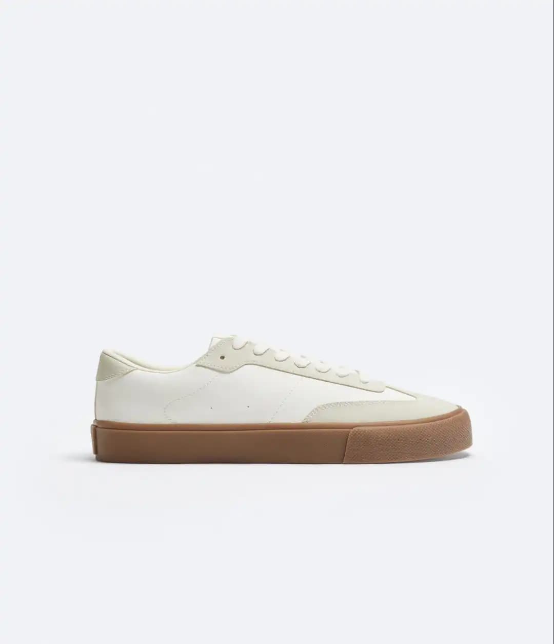 کفش اورجینال Zara مدل Contrast Trainers