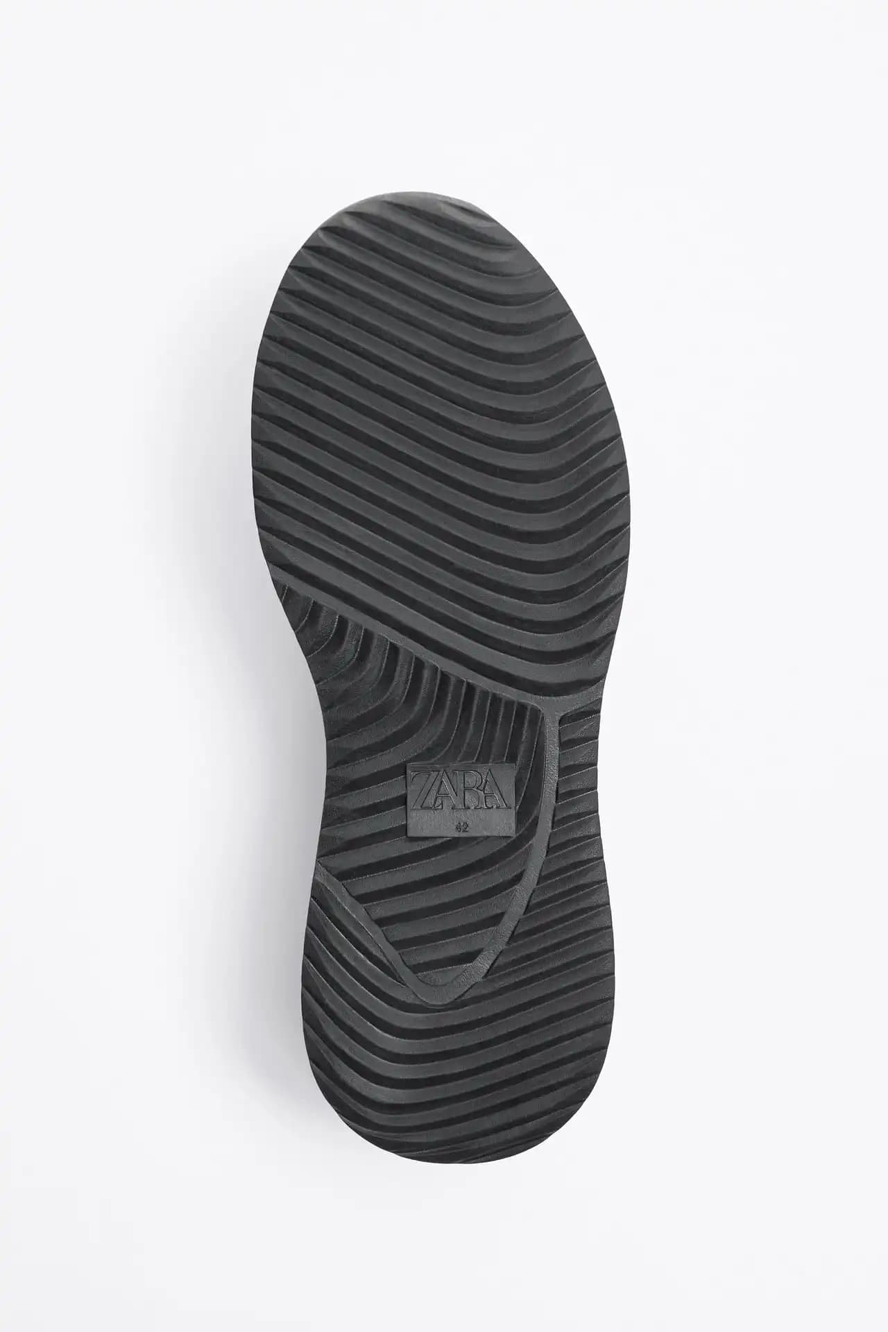 کفش اورجینال Zara مدل Knit Fabric Running Trainers — تصویر ۲