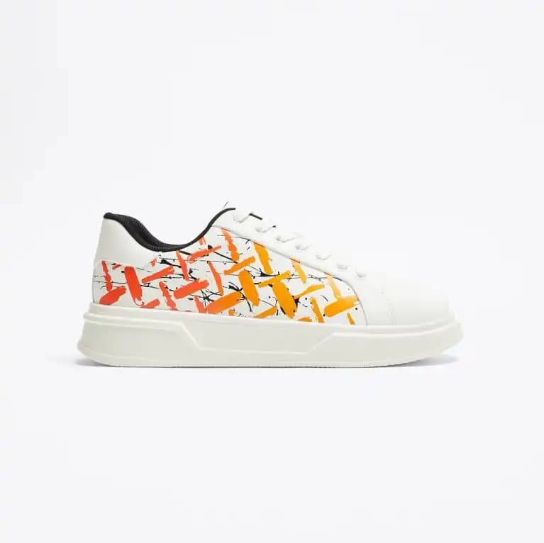 کفش اورجینال Zara مدل Chunky Printed Sports Trainers