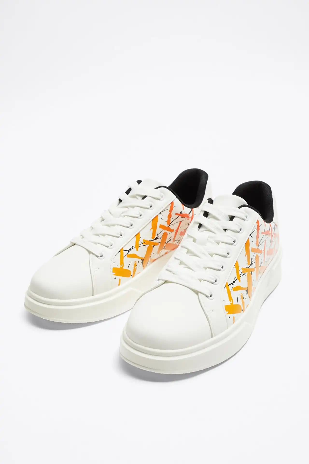 کفش اورجینال Zara مدل Chunky Printed Sports Trainers — تصویر ۲